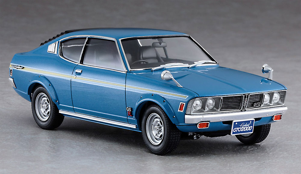 三菱 ギャラン GTO 2000GSR w/スポーツバイザ プラモデル (ハセガワ 1/24 自動車 限定生産 No.20408) 商品画像_2