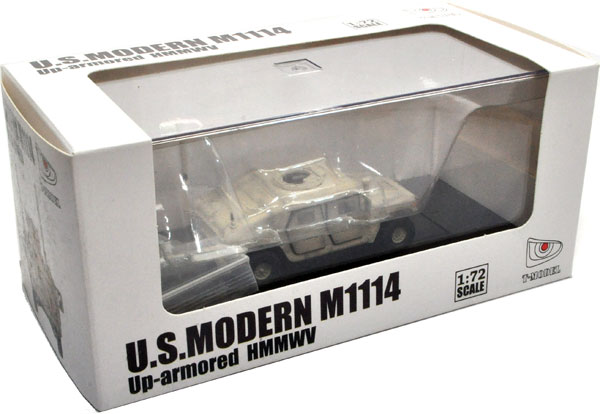 U.S. M1114 HMMWV HA w/CROWS サンドイエロー 完成品 (ティーモデル 1/72 塗装済完成品 No.TMOTF7205) 商品画像