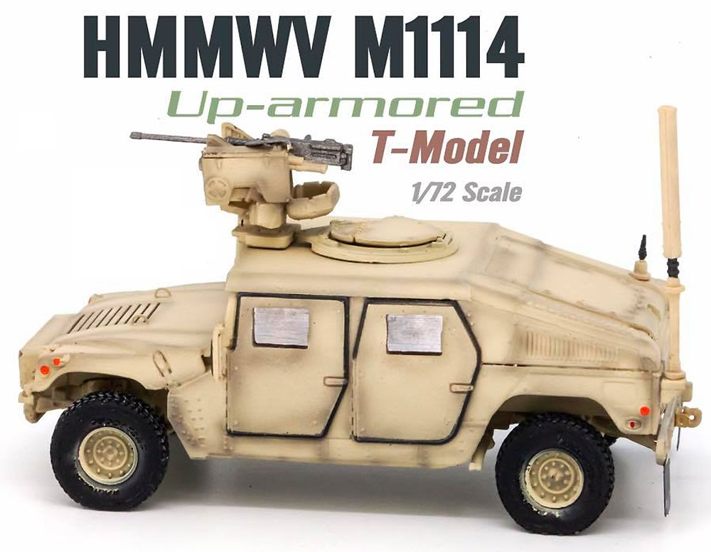 U.S. M1114 HMMWV HA w/CROWS サンドイエロー 完成品 (ティーモデル 1/72 塗装済完成品 No.TMOTF7205) 商品画像_2