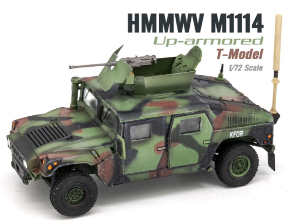 U.S. M1114 HMMWV HA NATO迷彩 完成品 (ティーモデル 1/72 塗装済完成品 No.TMOTF7211) 商品画像_1