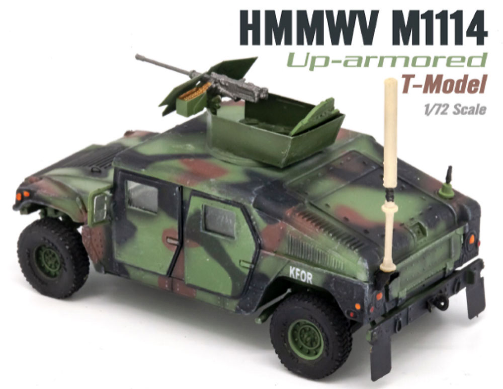 U.S. M1114 HMMWV HA NATO迷彩 完成品 (ティーモデル 1/72 塗装済完成品 No.TMOTF7211) 商品画像_2