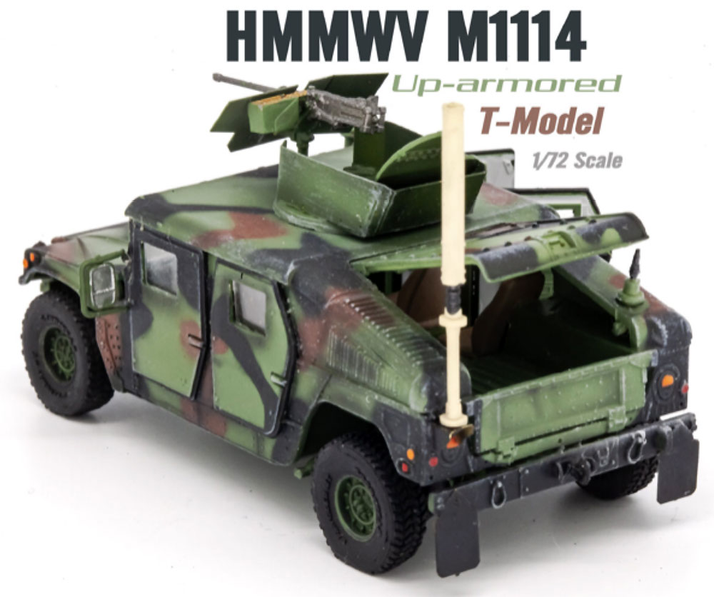 U.S. M1114 HMMWV HA NATO迷彩 ドア開放 完成品 (ティーモデル 1/72 塗装済完成品 No.TMOTF7212) 商品画像_2