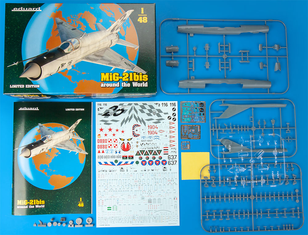 MiG-21bis around the World プラモデル (エデュアルド 1/48 リミテッドエディション No.11135) 商品画像_1