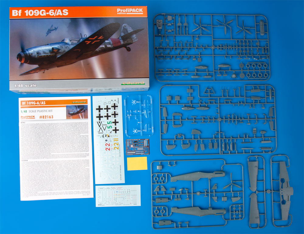 メッサーシュミット Bf109G-6/AS プラモデル (エデュアルド 1/48 プロフィパック No.82163) 商品画像_1