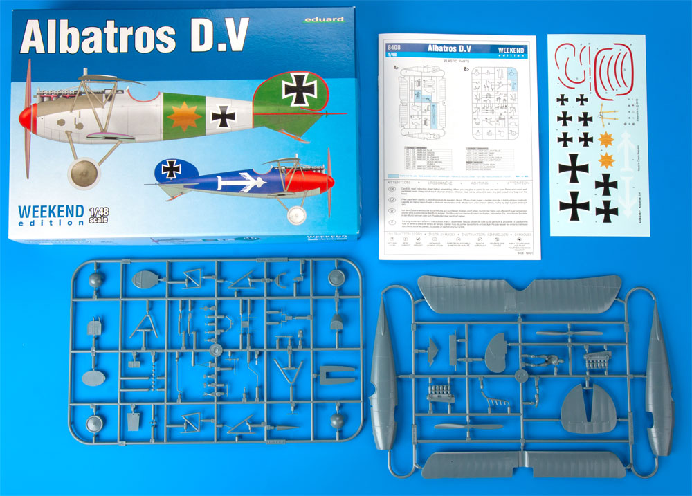 アルバトロス D.V プラモデル (エデュアルド 1/48 ウィークエンド エディション No.8408) 商品画像_1