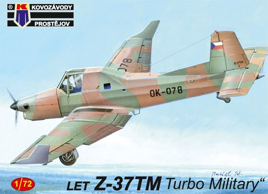 LET Z-37TM ターボ 軍用機型 プラモデル (KPモデル 1/72 エアクラフト プラモデル No.KPM0146) 商品画像