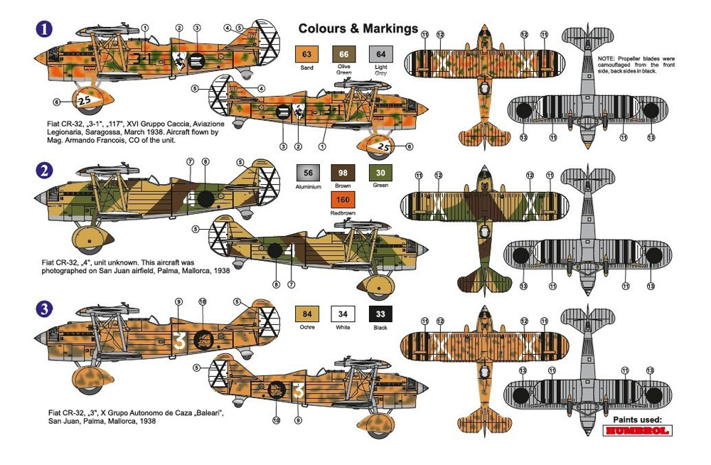 フィアット CR-32 スペイン内戦 プラモデル (AZ model 1/72 エアクラフト プラモデル No.AZ7621) 商品画像_2