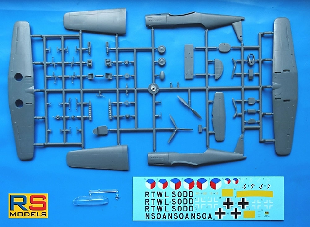 アラド Ar396 高等練習機 プラモデル (RSモデル 1/72 エアクラフト プラモデル No.92231) 商品画像_2