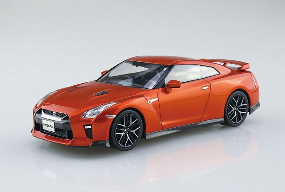 ニッサン GT-R アルティメイトシャイニーオレンジ プラモデル (アオシマ ザ・スナップキット No.007-A) 商品画像_3