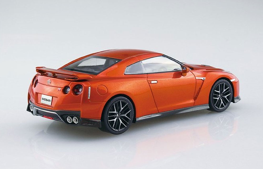 ニッサン GT-R アルティメイトシャイニーオレンジ プラモデル (アオシマ ザ・スナップキット No.007-A) 商品画像_4