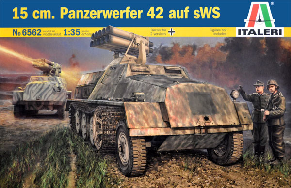 15cm パンツァーベルファー 42 auf sWS プラモデル (イタレリ 1/35 ミリタリーシリーズ No.6562) 商品画像