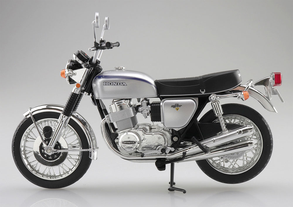 ホンダ CB750FOUR K2 シルバー 完成品 (アオシマ 1/12 完成品バイクシリーズ No.106587) 商品画像_4