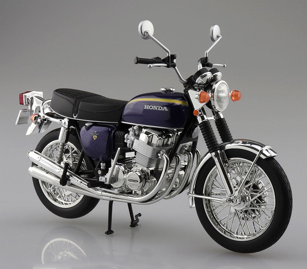 ホンダ CB750FOUR K2 パープル 完成品 (アオシマ 1/12 完成品バイクシリーズ No.106594) 商品画像_3