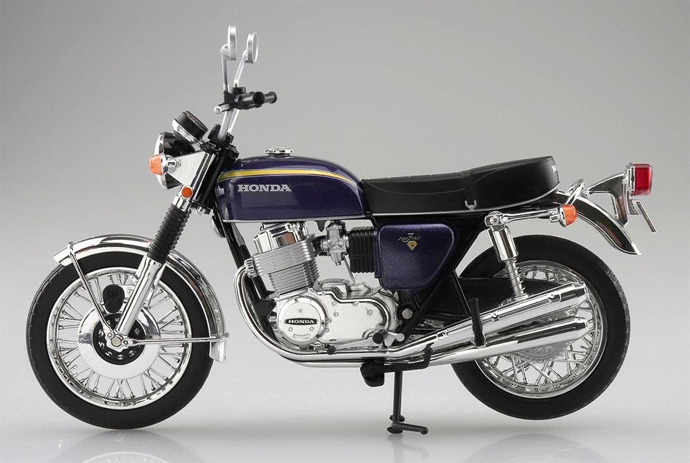 ホンダ CB750FOUR K2 パープル 完成品 (アオシマ 1/12 完成品バイクシリーズ No.106594) 商品画像_4