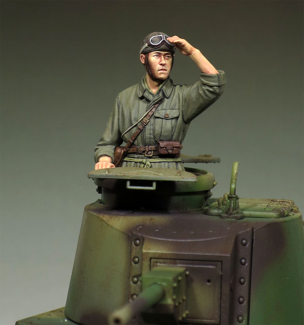 WW2 帝国陸軍 戦車長 アルパイン レジン