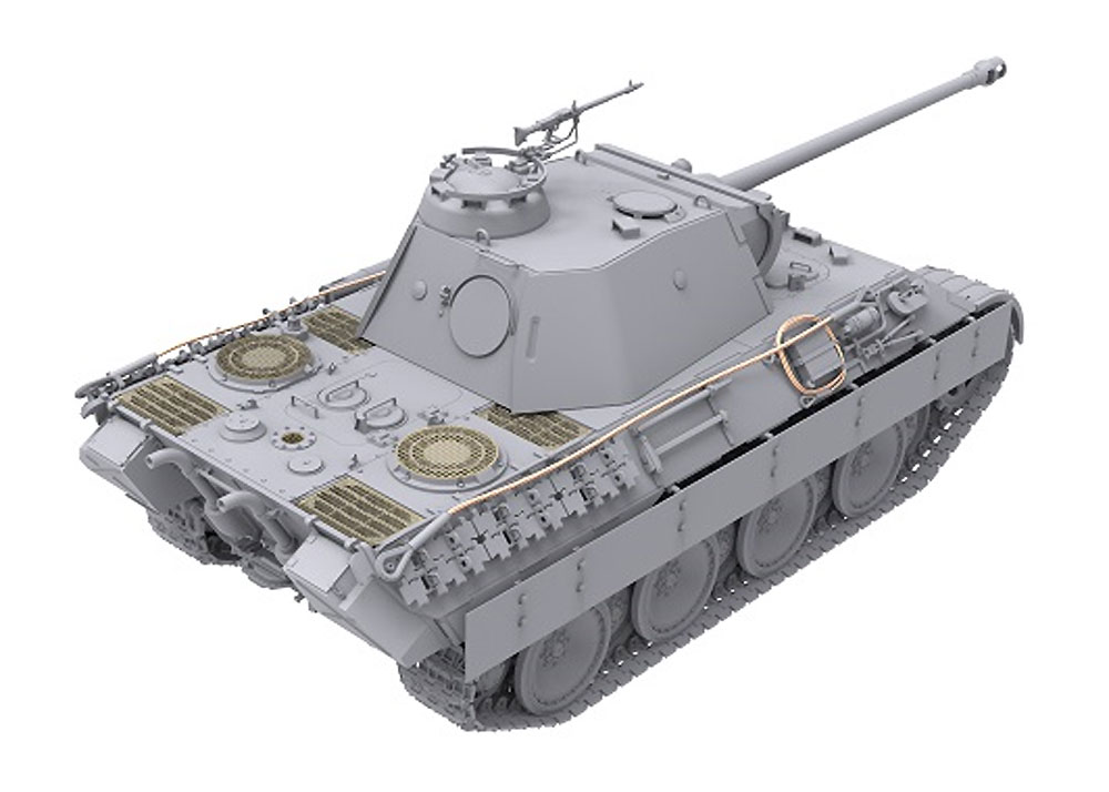 ドイツ 中戦車 パンターA 前期型 プラモデル (ダス ヴェルク 1/35 ミリタリー No.DW35009) 商品画像_3