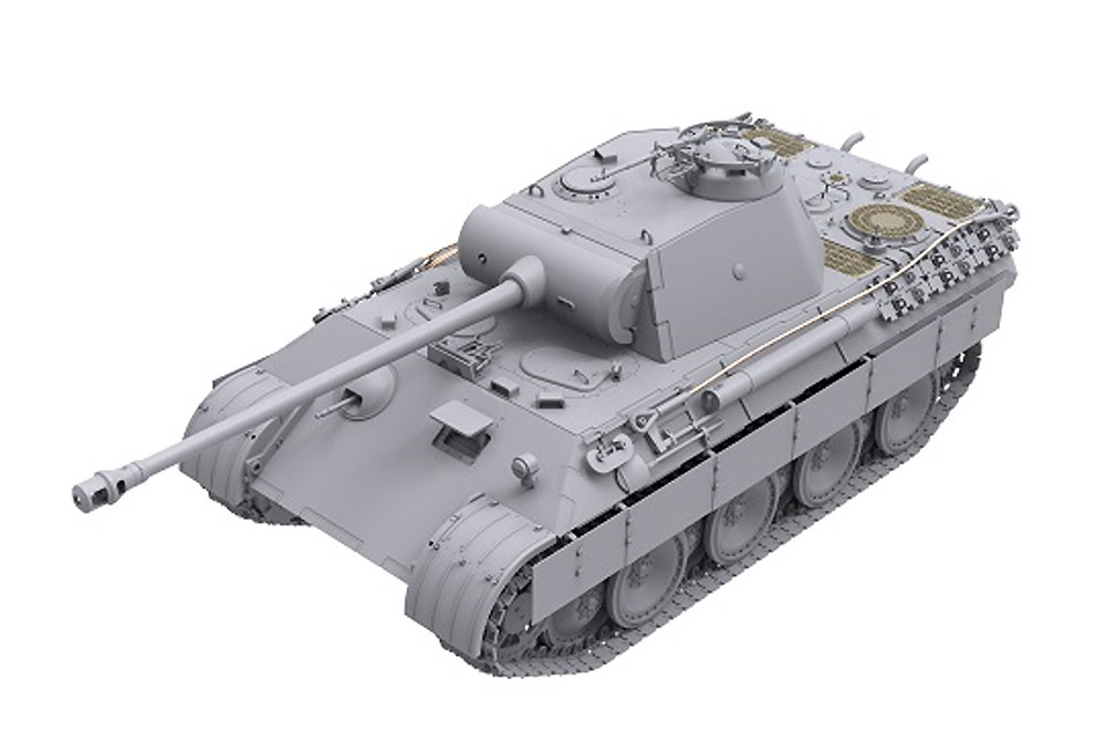 ドイツ 中戦車 パンターA 前期/中期型 プラモデル (ダス ヴェルク 1/35 ミリタリー No.DW35010) 商品画像_2