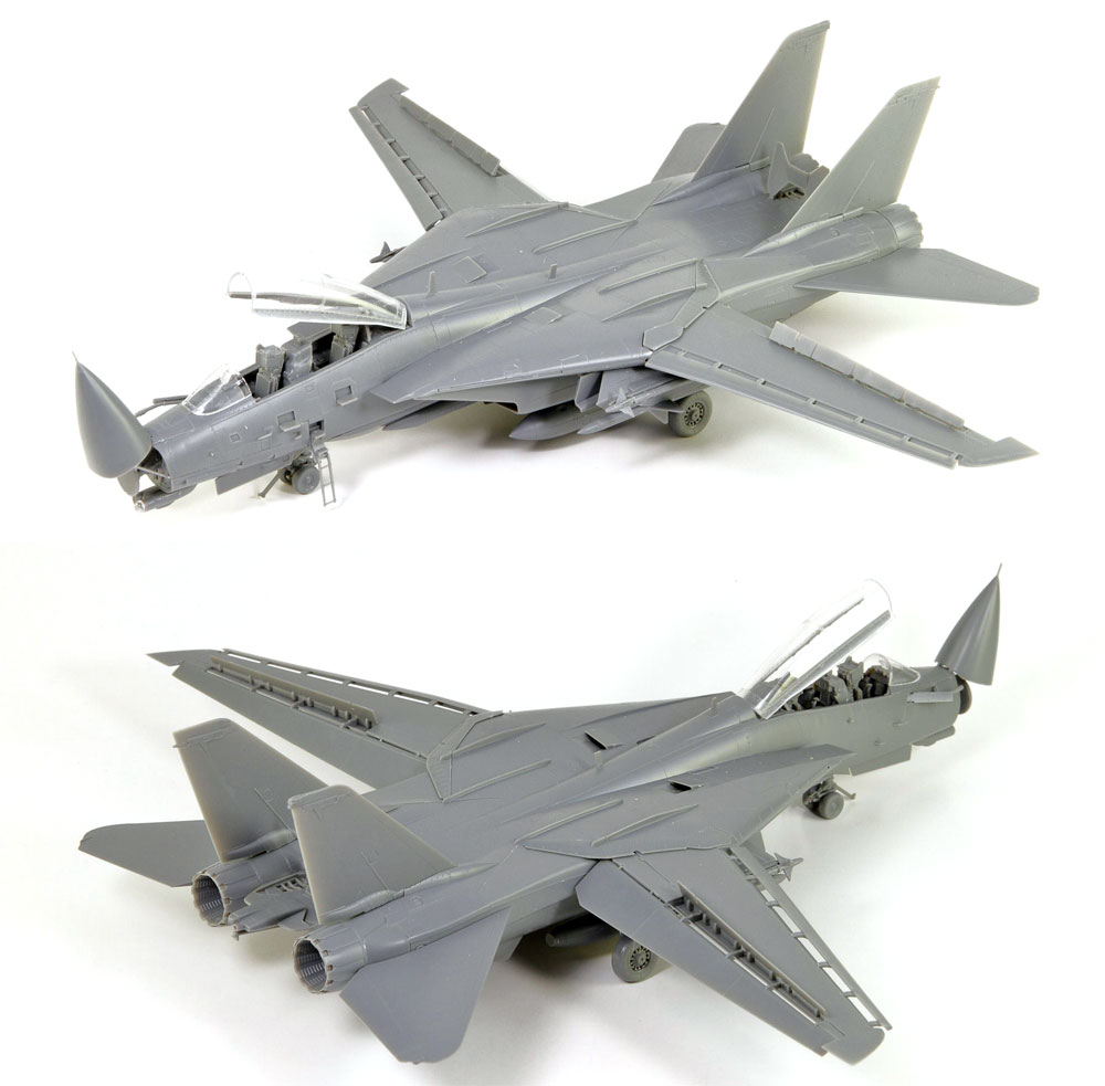 アメリカ海軍 F-14D トムキャット VF-2 バウンティハンターズ プラモデル (グレートウォールホビー 1/72 エアクラフト プラモデル No.L7203) 商品画像_4