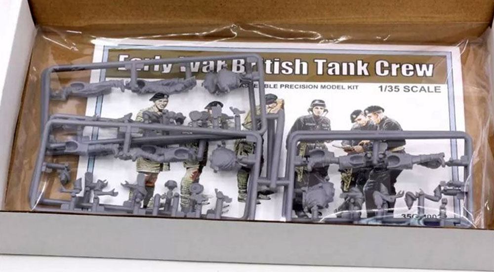 WW2 前期 イギリス陸軍 タンククルー プラモデル (ゲッコーモデル 1/35 ミリタリー No.35GM0022) 商品画像_1