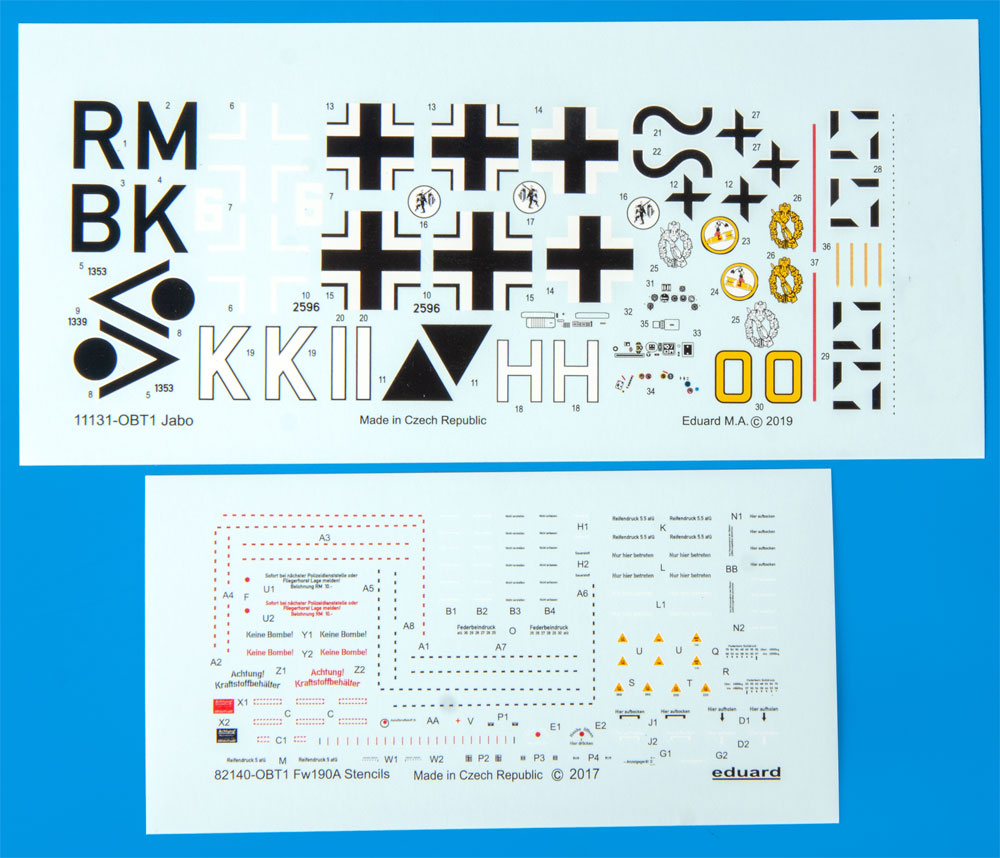 ヤーボ フォッケウルフ Fw190A-5/U3-U8 プラモデル (エデュアルド 1/48 リミテッドエディション No.11131) 商品画像_2