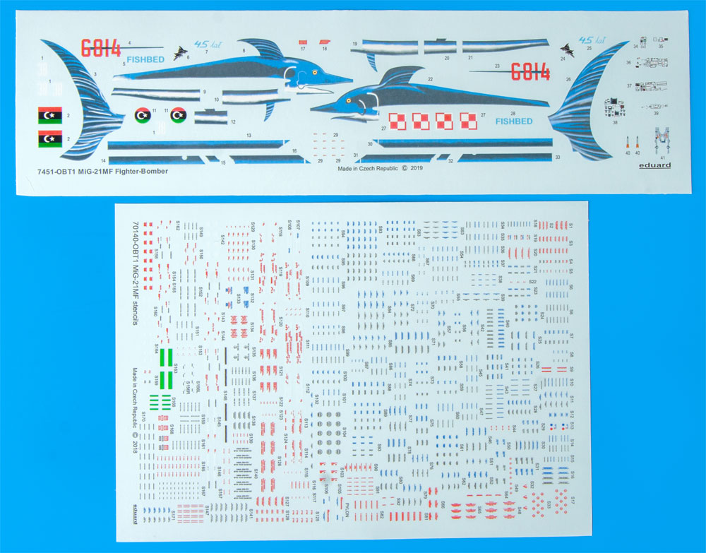 MiG-21MF 戦闘攻撃機 プラモデル (エデュアルド 1/72 ウィークエンド エディション No.7451) 商品画像_2