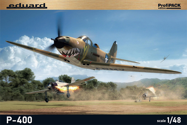 P-400 プラモデル (エデュアルド 1/48 プロフィパック No.8092) 商品画像