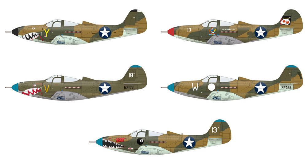 P-400 プラモデル (エデュアルド 1/48 プロフィパック No.8092) 商品画像_3