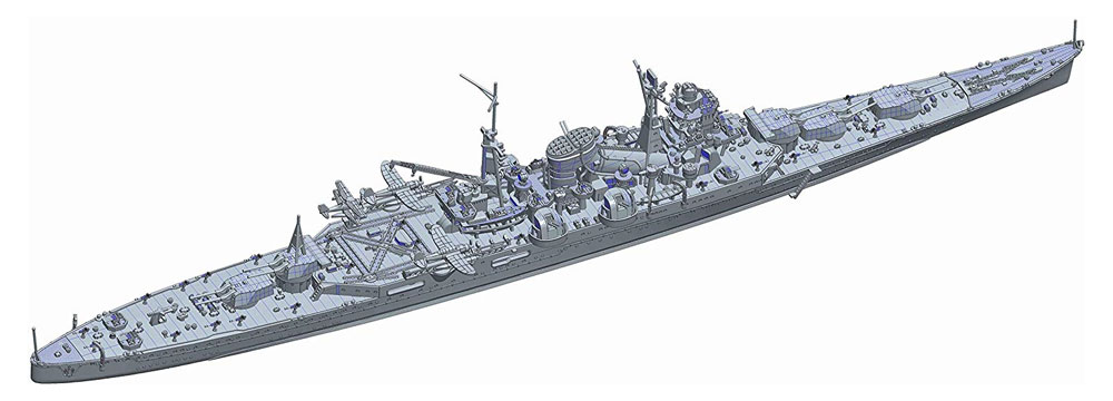 日本海軍 重巡洋艦 熊野 昭和19年/捷一号作戦 プラモデル (フジミ 1/700 特シリーズ No.065) 商品画像_2