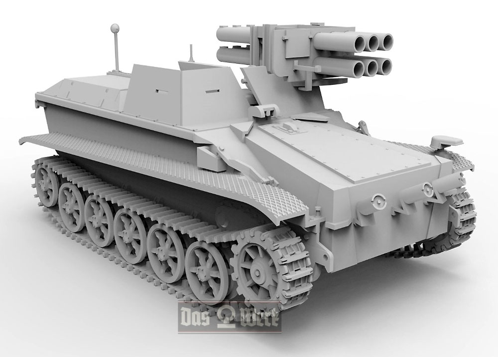 ボルクヴァルト 4 対戦車車両 ヴァンツェ プラモデル (ダス ヴェルク 1/35 ミリタリー No.DW35008) 商品画像_4
