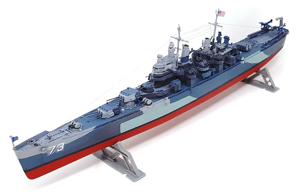 アメリカ海軍 重巡洋艦 ピッツバーグ CA-72 (旧レベル) プラモデル (アトランティス プラスチックモデルキット No.H457) 商品画像_2