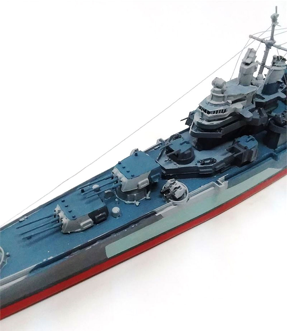 アメリカ海軍 重巡洋艦 ピッツバーグ CA-72 (旧レベル) プラモデル (アトランティス プラスチックモデルキット No.H457) 商品画像_3