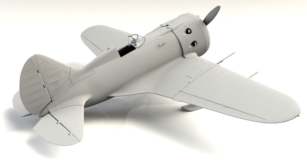 ポリカルポフ I-16 タイプ17 プラモデル (ICM 1/32 エアクラフト No.32005) 商品画像_3