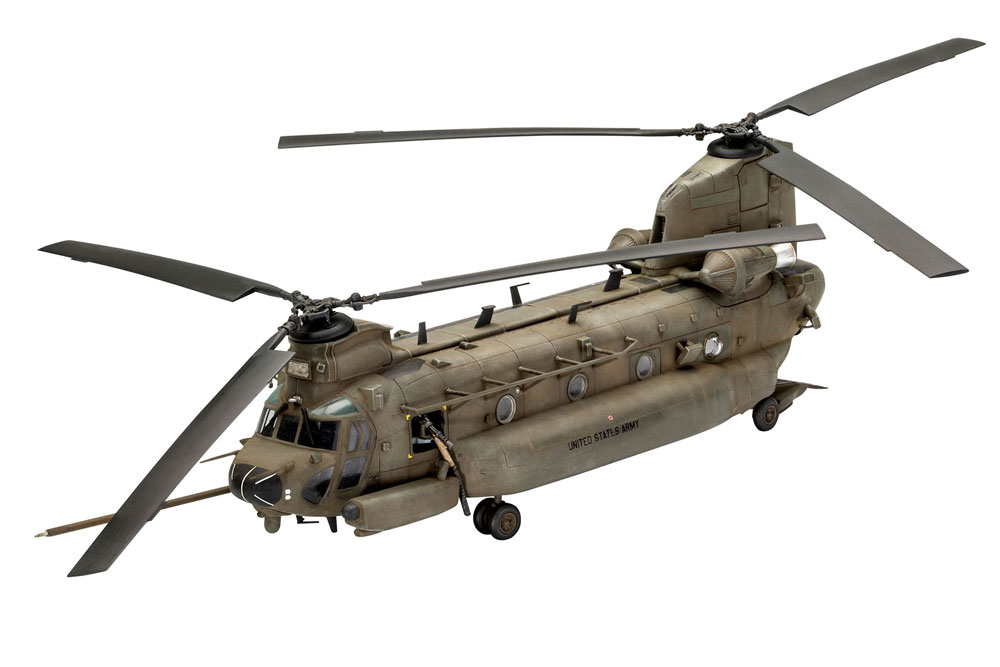 MH-47E チヌーク プラモデル (レベル 1/72 Aircraft No.03876) 商品画像_1