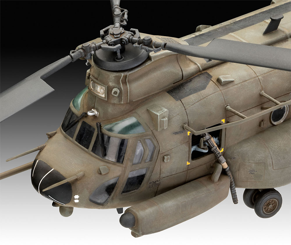 MH-47E チヌーク プラモデル (レベル 1/72 Aircraft No.03876) 商品画像_2