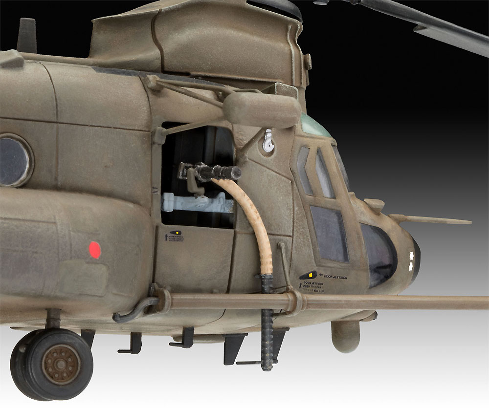 MH-47E チヌーク プラモデル (レベル 1/72 Aircraft No.03876) 商品画像_3