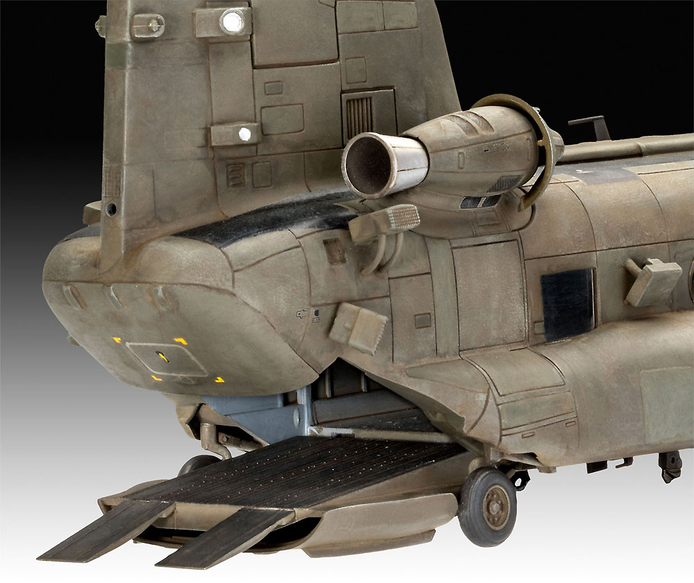 MH-47E チヌーク プラモデル (レベル 1/72 Aircraft No.03876) 商品画像_4