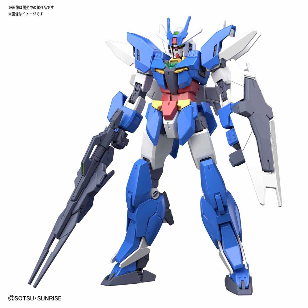 アースリィガンダム プラモデル (バンダイ HGBD:R (ガンダムビルドダイバーズ Re:RISE) No.001) 商品画像_1