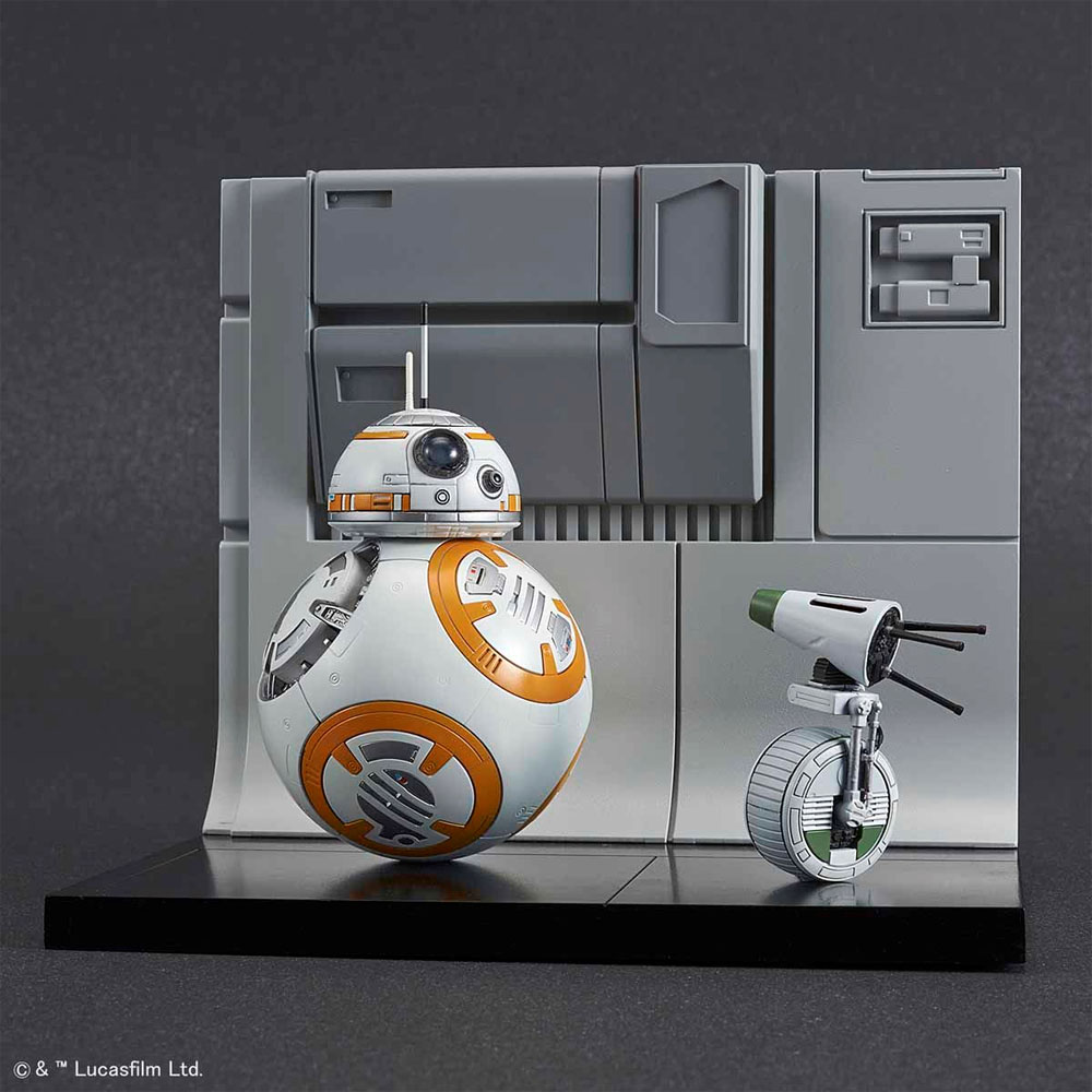 BB-8 & D-O ジオラマセット プラモデル (バンダイ スターウォーズ No.5058226) 商品画像_1