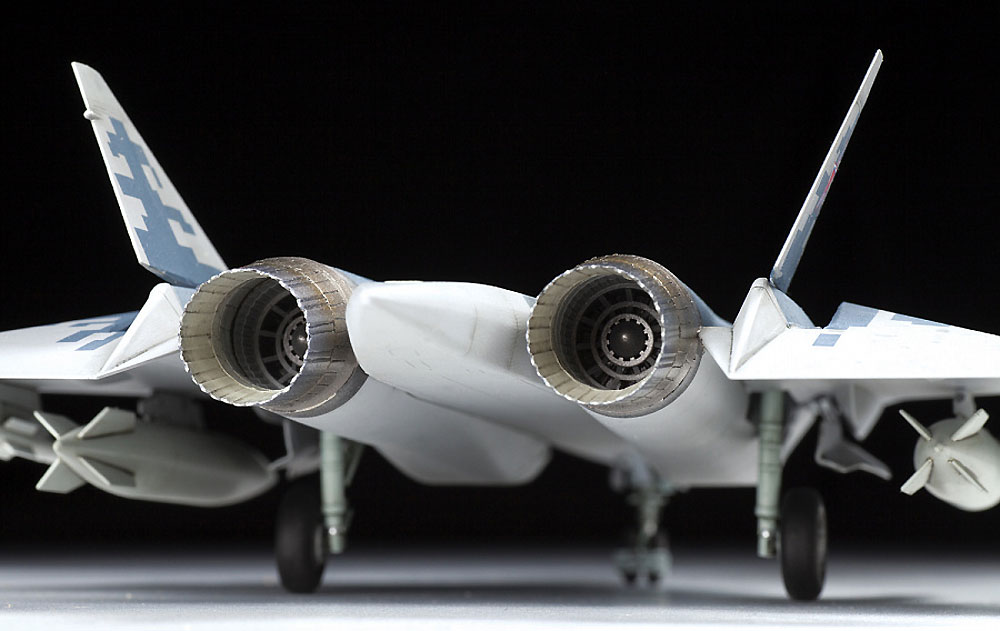 スホーイ Su-57 プラモデル (ズベズダ 1/72 エアクラフト プラモデル No.7319) 商品画像_3