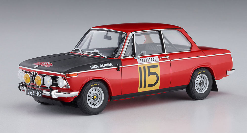 BMW 2002 ti 1969 モンテカルロ ラリー 2/5 クラス ウィナー プラモデル (ハセガワ 1/24 自動車 限定生産 No.20420) 商品画像_3