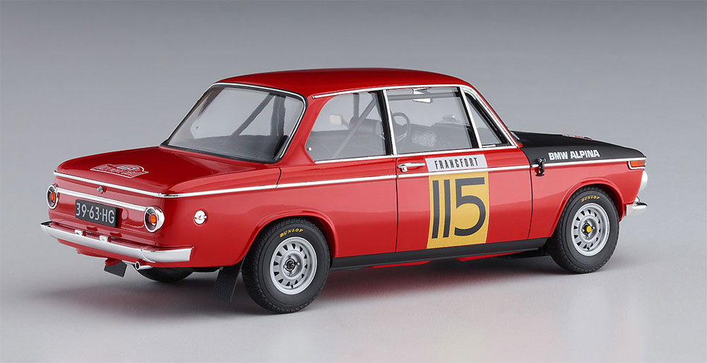 BMW 2002 ti 1969 モンテカルロ ラリー 2/5 クラス ウィナー プラモデル (ハセガワ 1/24 自動車 限定生産 No.20420) 商品画像_4