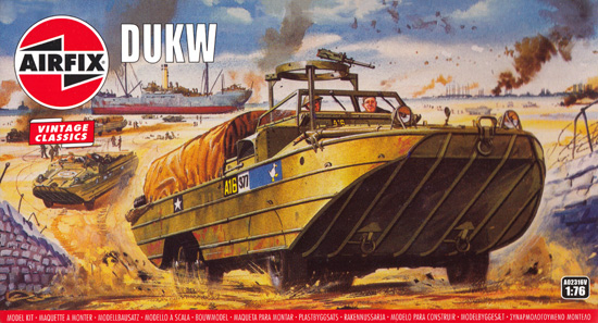 DUKW プラモデル (エアフィックス 1/76 ミリタリー No.A02316V) 商品画像