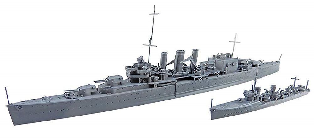 英国海軍 重巡洋艦 ドーセットシャー プラモデル (アオシマ 1/700 ウォーターラインシリーズ No.808) 商品画像_1