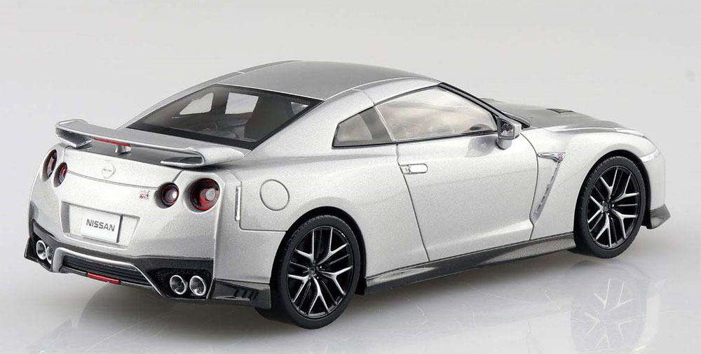 ニッサン GT-R アルティメイトメタルシルバー プラモデル (アオシマ ザ・スナップキット No.007-D) 商品画像_3