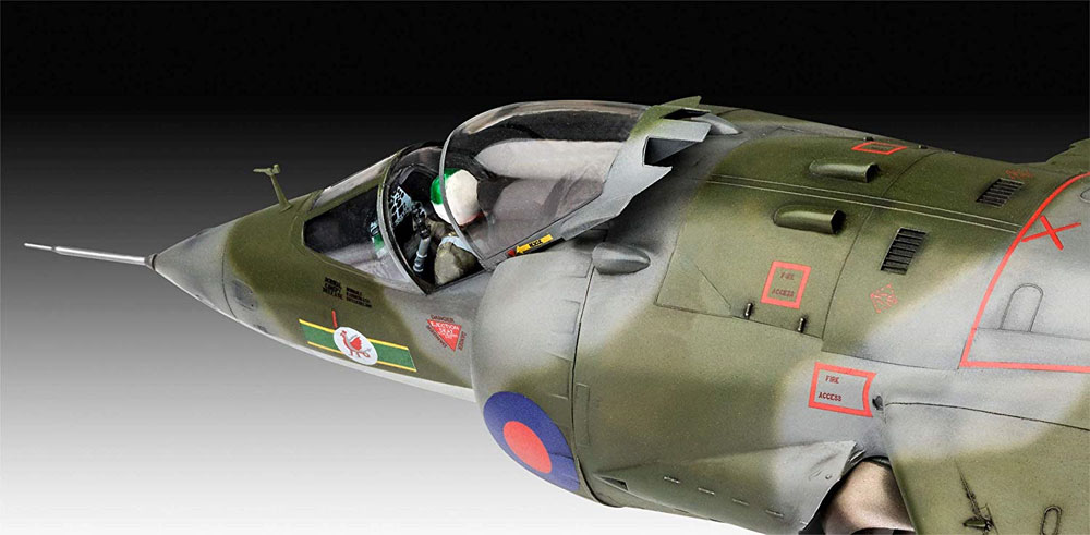 ホーカー ハリアー GR.1 50th アニバーサリー プラモデル (レベル 1/32 Aircraft No.05690) 商品画像_2