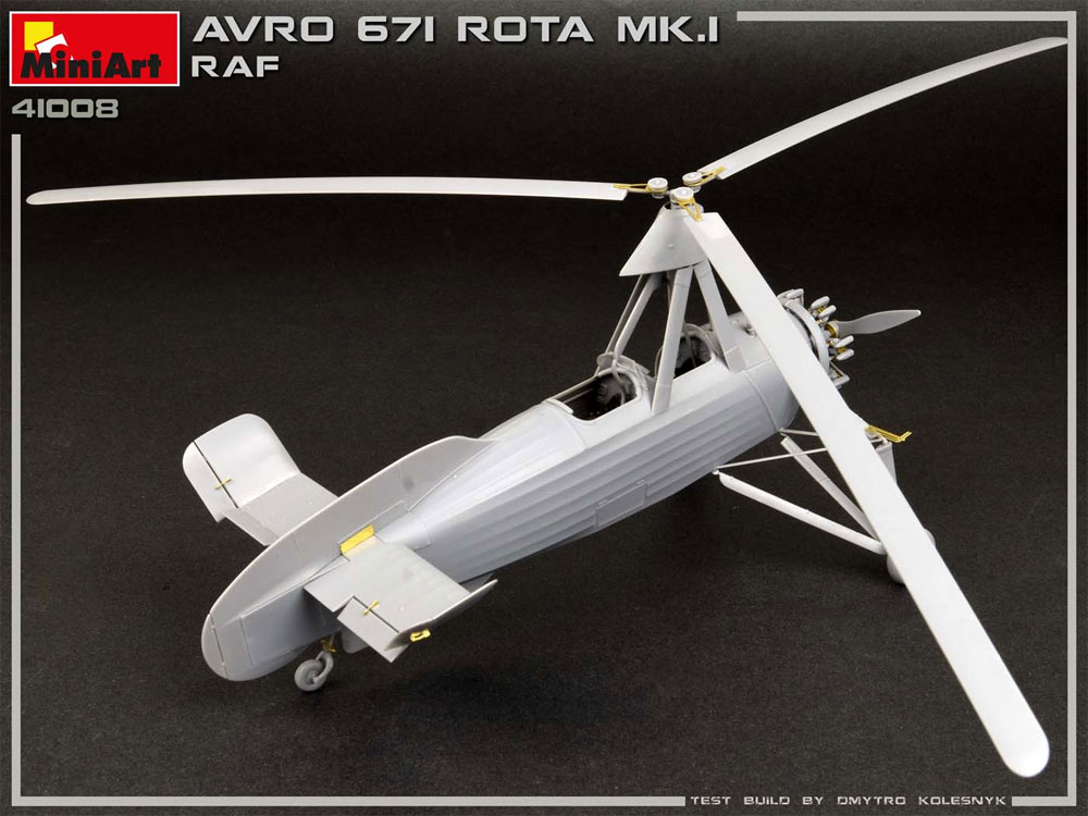 アブロ 671 ロータ Mk.1 RAF プラモデル (ミニアート エアクラフトミニチュアシリーズ No.41008) 商品画像_3