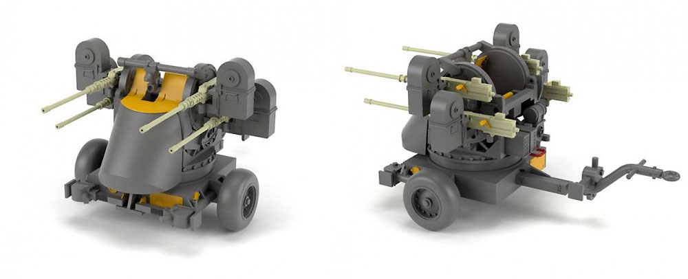 M45 ミートチョッパー 12.7mm 四連装対空機関銃架 プラモデル (ARMORY 1/72 AFV No.AMR72239) 商品画像_2