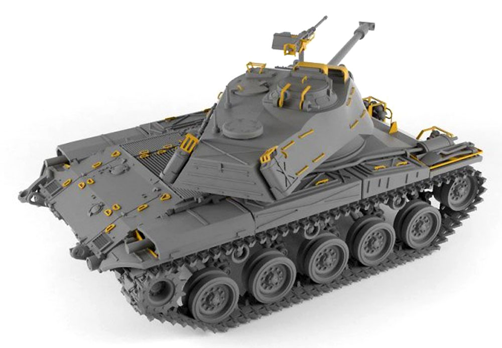 M41A1/A2 ウォーカー ブルドッグ 軽戦車 プラモデル (ARMORY 1/72 AFV No.72412) 商品画像_4