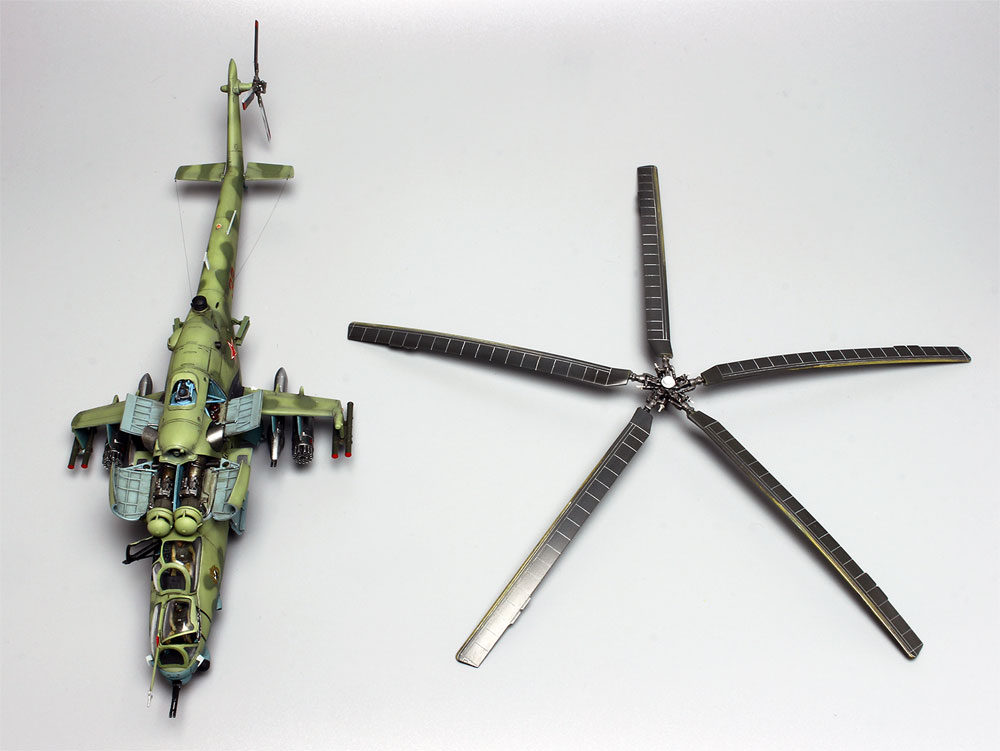 Mi-24V/VP ハインド E プラモデル (プラッツ 航空模型特選シリーズ No.AE-016) 商品画像_3