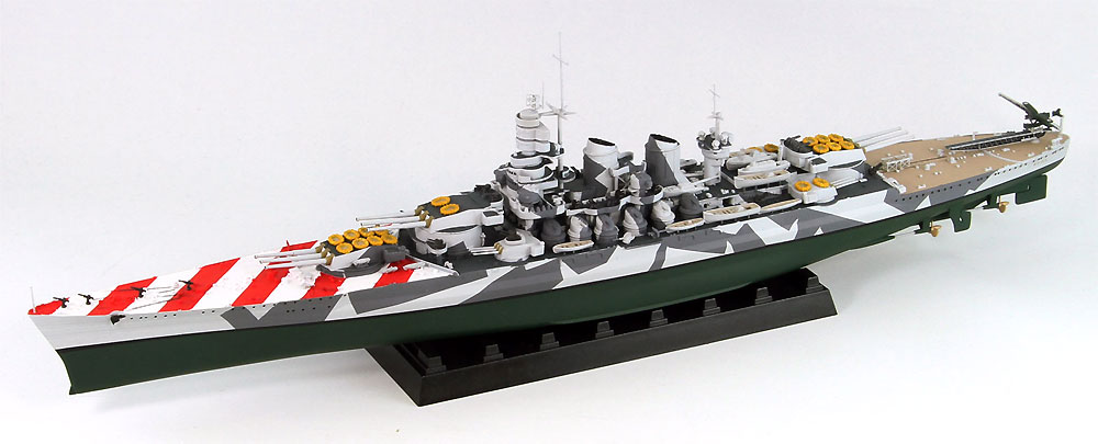 イタリア海軍 ヴィットリオ・ヴェネト級戦艦 ローマ 1943 プラモデル (ピットロード 1/700 スカイウェーブ W シリーズ No.W183) 商品画像_1